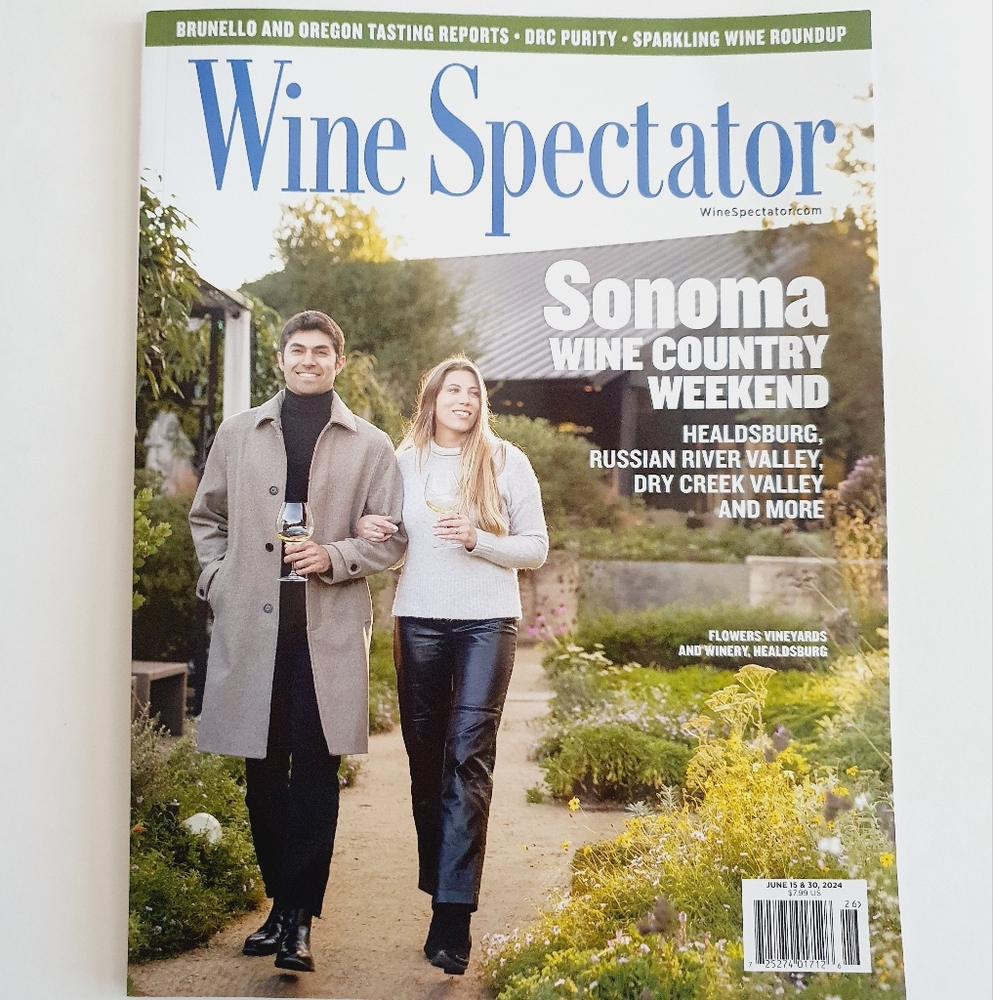 Wine Spectator Magazine June 2024 Sonoma a Wine Country Weekend, Sparkling Wine